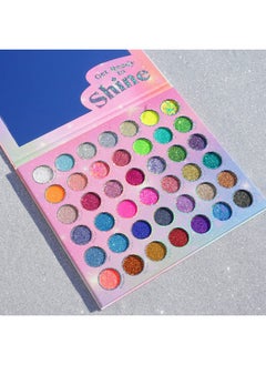 Kara Beauty Mega Glitz Pressed Glitter Palette 42 Glitter Shades Fine Pressed Glitter Chunky Glitter Colorful Eye Makeup Glitter For Eyes And Face Pigmented Glitter Euphoria Makeup Vegan  - Image 4