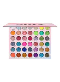 Kara Beauty Mega Glitz Pressed Glitter Palette 42 Glitter Shades Fine Pressed Glitter Chunky Glitter Colorful Eye Makeup Glitter For Eyes And Face Pigmented Glitter Euphoria Makeup Vegan  - Image 2
