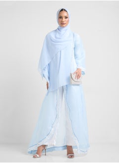 Khizana Embroidered Abaya With Sheila  - Image 5