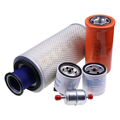 JZGRDN Filter Kit Compatible with New Holland LX465 LX485 LX565 LX665 L465 L565 LS140 LS150 Skid Steer Loader - Image 2