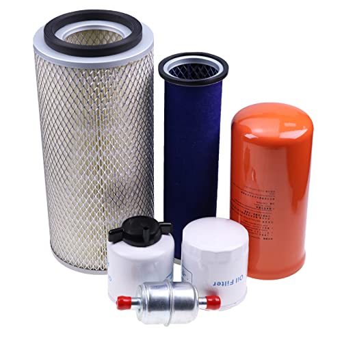 JZGRDN Filter Kit Compatible with New Holland LX465 LX485 LX565 LX665 L465 L565 LS140 LS150 Skid Steer Loader - Image 3