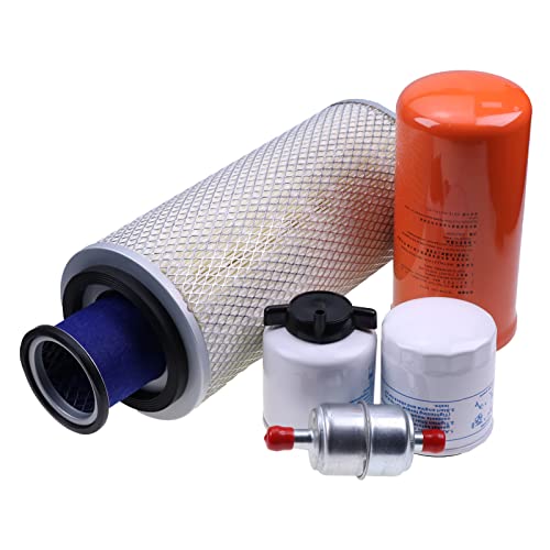 JZGRDN Filter Kit Compatible with New Holland LX465 LX485 LX565 LX665 L465 L565 LS140 LS150 Skid Steer Loader - Image 4