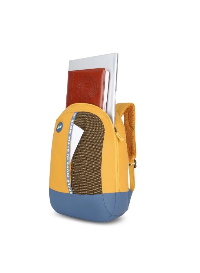 Skybags SKYBAGS TRIBE PLUS 04 Unisex Yellow Backpack - SK BPTRP04YLW