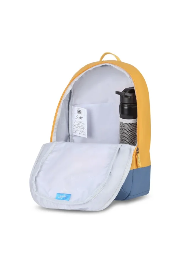 Skybags SKYBAGS TRIBE PLUS 04 Unisex Yellow Backpack - SK BPTRP04YLW