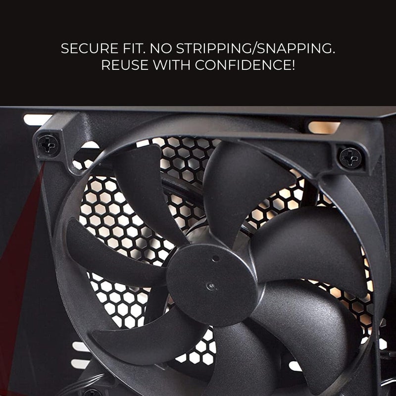 Bolt Dropper 502pcs Computer Screw Assortment Kit - Standoffs Screws for HDD Hard Drive, Fan, Chassis, ATX Case, Motherboard, Case Fan, Graphics, SSD, Spacer - DIY PC Installation and Repair Set - Image 3