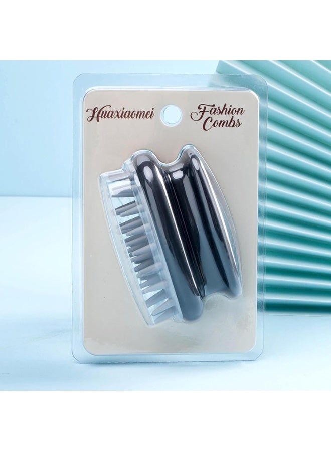 عام فرشاة شامبو تدليك فروة الرأس من السيليكون، فرشاة فروة الرأس، تزيل القشرة ونمو الشعر، مناسبة لجميع أنواع الشعر - Image 1