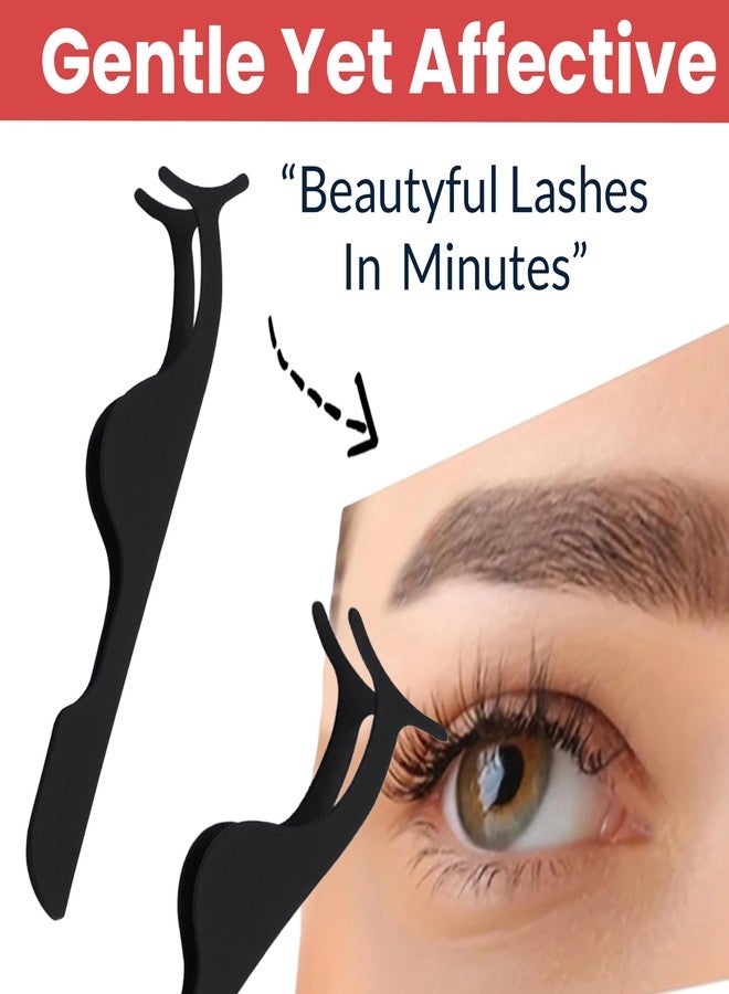 TEMPERIA (1pc) Fake Eyelashes Extension Applicator Makeup Accessories Tools - Creates Eye-Opening & Lifted Lashes - False Eyelash Curler for Women & Girls - Suitable for All Eye Shapes (HS318) - Image 3