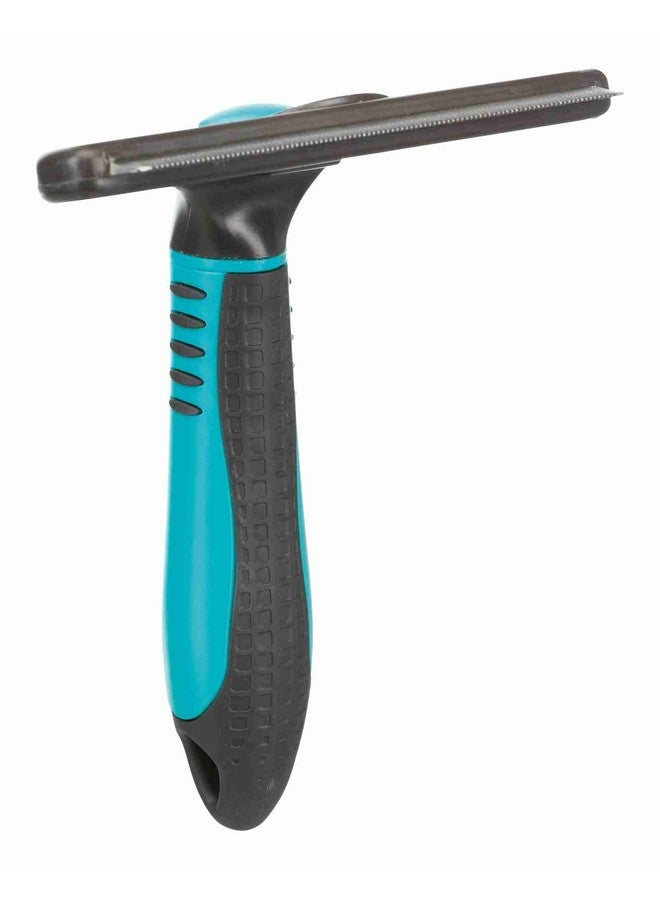 تريكسي ماكينة تشذيب شعر الكلاب والقطط | تفك تشابك الشعر وتزيله، وتعتني بلطف بالطبقة الأساسية | رؤوس تشذيب سهلة الاستبدال بآلية قفل على المقبض - مقاس كبير 11 × 15 سم - Image 1