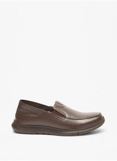 DUCHINI Men's Textured Slip-On Moccasins  - Image 3
