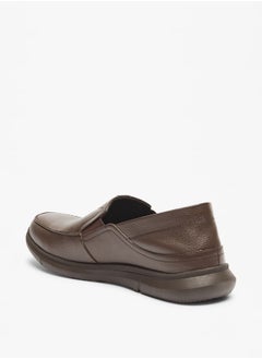 DUCHINI Men's Textured Slip-On Moccasins  - Image 2