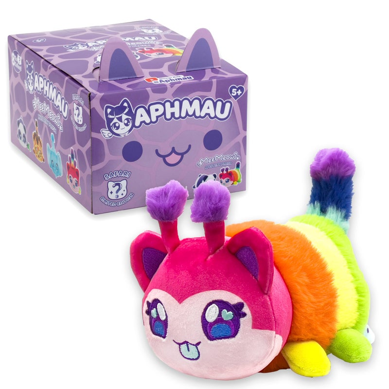 Aphmau 6â€ MeeMeow Mystery Plush â€“ Series 1 Safari; YouTube Gaming Channel, Blind Box, 1 of 8 Possible Safari MeeMeows, Official Aphmau Merch - Image 4