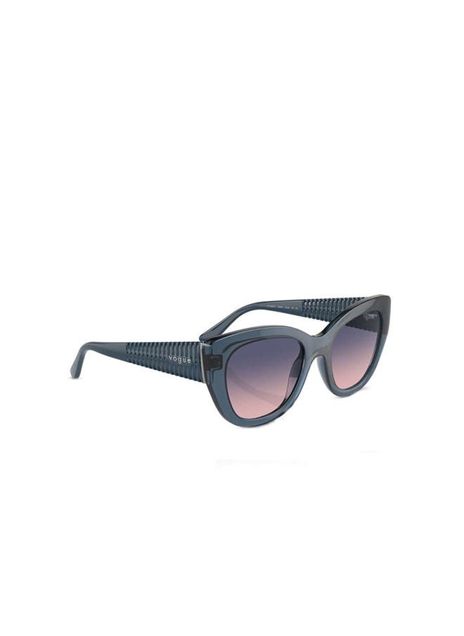 Vogue - Full-Rimmed Butterfly Sunglasses 5567S,52,2764, I6 - Image 1