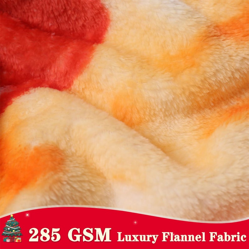 mermaker Pepperoni Pizzas Blanket Swaddle for Baby Toddler Newborn, 285 GSM Soft Flannel Pizzas Toddler Swaddle Wrap Blanket Funny Gifts for Baby Shower Boys Girls, 36 inch - Image 5
