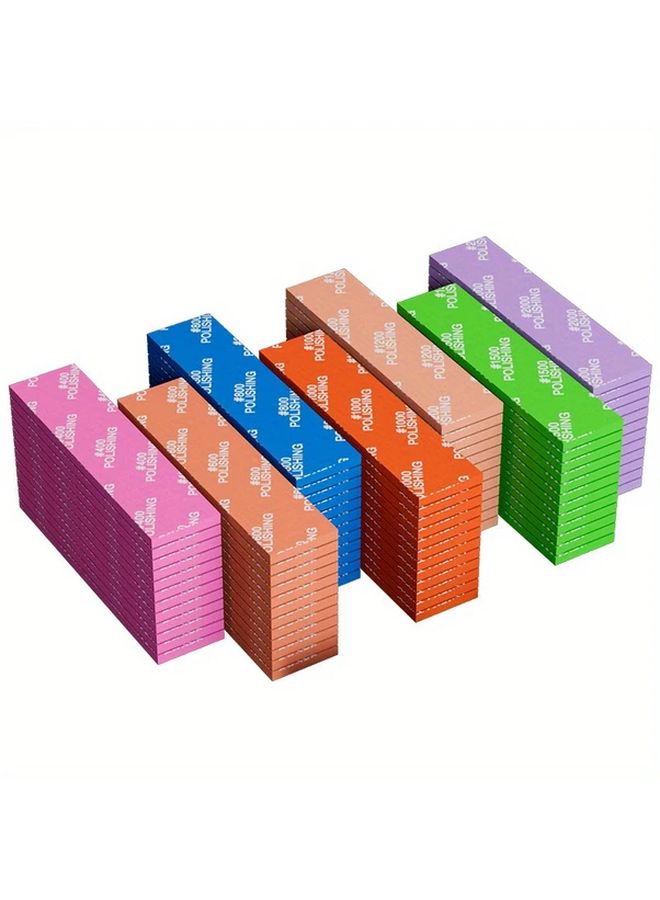 9Pcs Wet Dry Sandpaper Set 1200 1500 2000 Grit For Model Polishing - Image 5