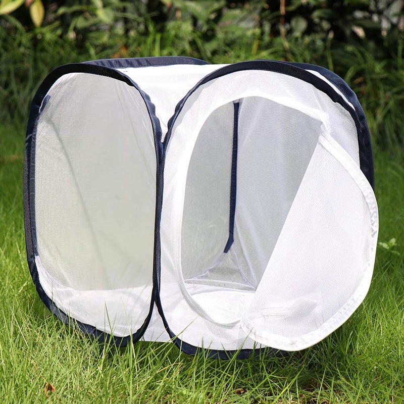RESTCLOUD Insect and Butterfly Habitat Cage Terrarium Pop-up 12 X 12 X 12 Inches - Image 4