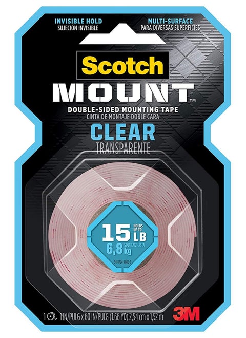 Scotch Transparent Double Sided Mounting Tape