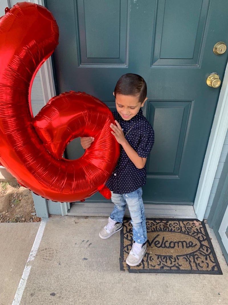 Mluchee Number 6 Balloon 40 Inch, 6 7 Six Seven Birthday Decorations, 6th Birthday Balloon for Men Women, Red 16 60 61 65 Numbers Balloons Graduations Anniversary Supplies - Image 5