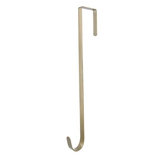 Norgail 15 Inches Heavy Duty Wreath Hanger for Front Door Door Large Wreath Hanger Christmas Wreaths Decorative Hook Premium Sturdy Metal Bronze Pack of 2 - Image 4