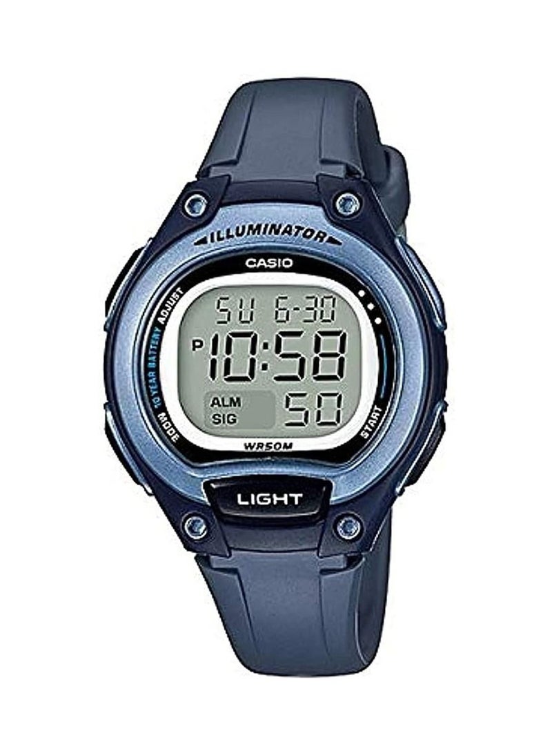CASIO Women's Sports Digital Watch LW203-2AVDF - 35 mm - Blue - Image 1