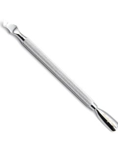 Generic Professional Salon Quality Stainless Steel Double-Sided Cuticle Pusher for Manicure and Pedicure with Curved Edge  - Image 1