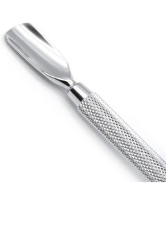 Generic Professional Salon Quality Stainless Steel Double-Sided Cuticle Pusher for Manicure and Pedicure with Curved Edge  - Image 4