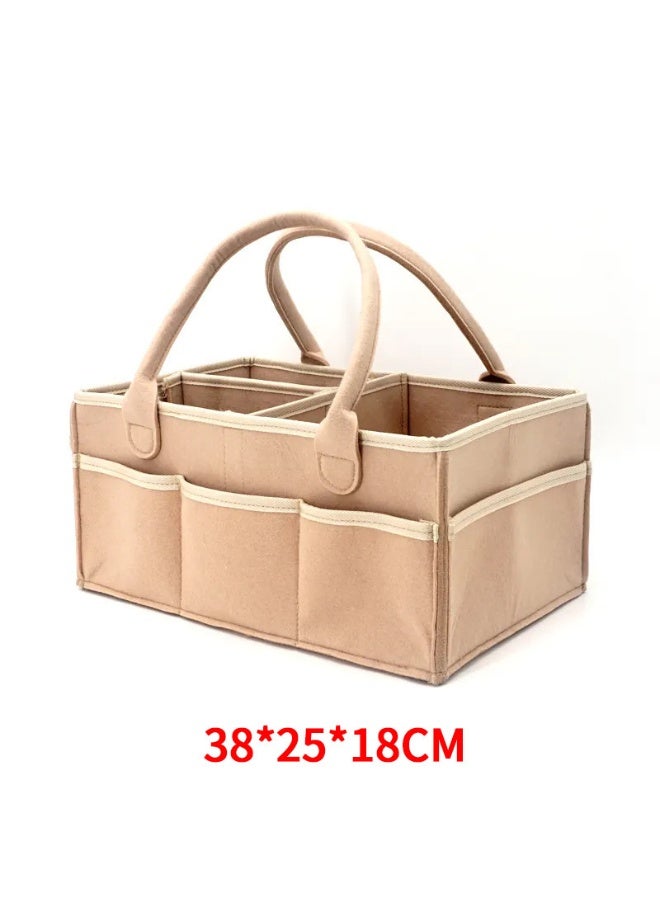 Thickened Felt Diaper Bag - Essential Storage Solution for Moms 