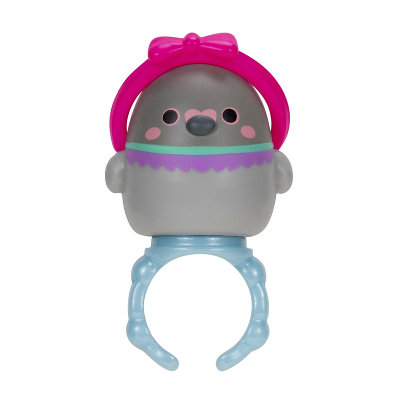 Squish-a-longs 8 Pack (Style 1- W2) - (8) 1â€ Mini-Squish with (2) Accessories, (1) Ring, and a Collectorâ€™s Guide - Collect, Trade, & Play - Image 2