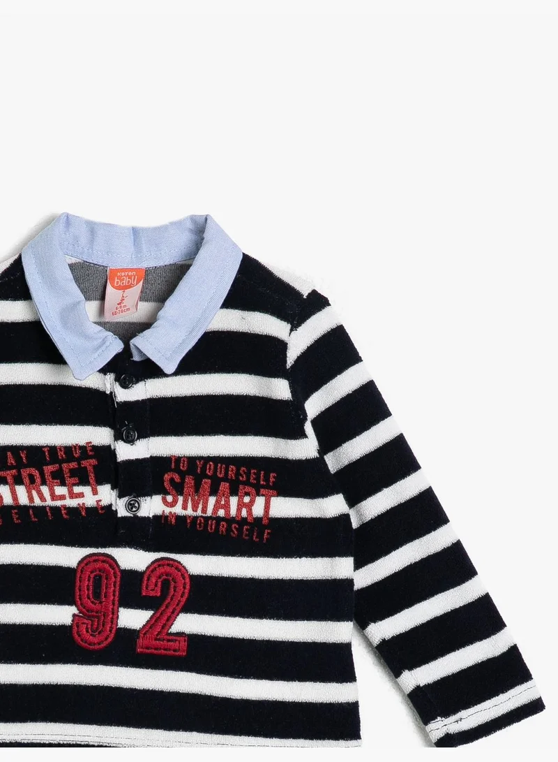 KOTON Striped Sweatshirt