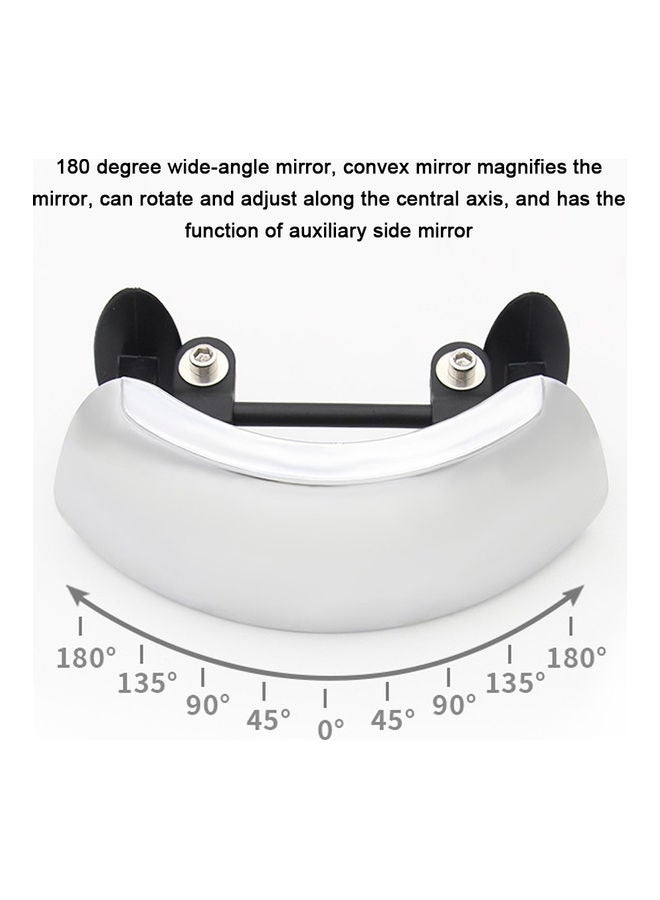 NIBEMINENT Universal Motorcycle Rear View Mirror Set - Image 4