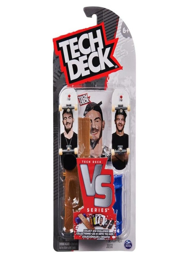 TECH DECK Vs Series Plan B Skateboard Fingerboard, Obstacle & Challenge Card Set - Image 1