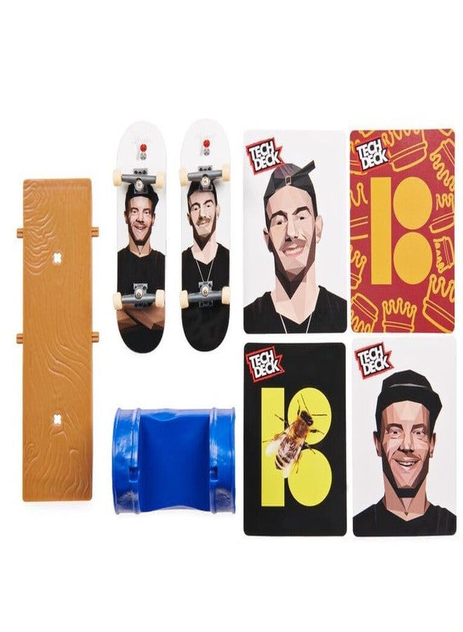 TECH DECK Vs Series Plan B Skateboard Fingerboard, Obstacle & Challenge Card Set - Image 4