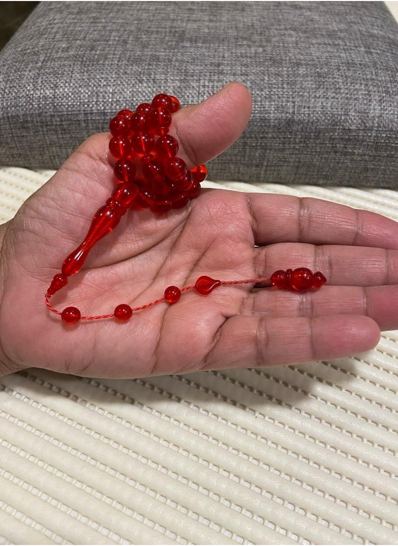 JewelryJo - Small Faturan Prayer Beads For Men 33 Beads Size 8mm - Image 1