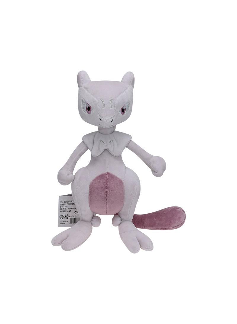 Bluejw 1-Piece Pocket Monsters Figure Mewtwo Plush Toys 27cm - Image 1