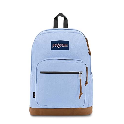 JanSport Right Pack Backpack - Durable Daypack with Padded 15" Laptop Sleeve, Spacious Main Compartment & Integrated Water Bottle Pocket - Hydrangea - Image 1