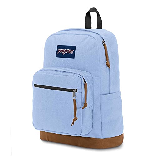 JanSport Right Pack Backpack - Durable Daypack with Padded 15" Laptop Sleeve, Spacious Main Compartment & Integrated Water Bottle Pocket - Hydrangea - Image 3