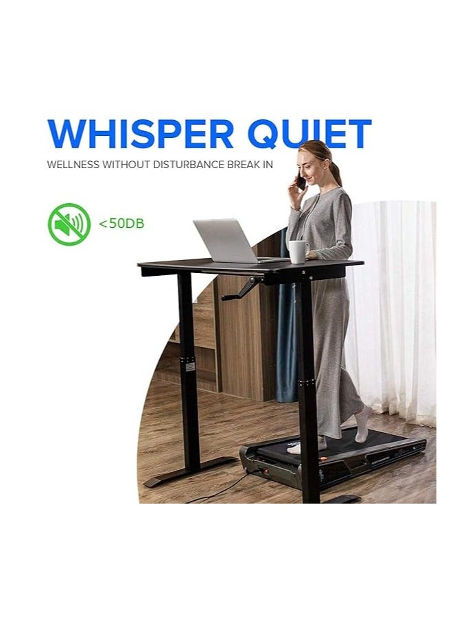 Cool Baby Style COOLBABY Series Portable Treadmill Electronic Treadmill for Home Under Desk Walking Pad Can be Stored Under Bed or Desk - Image 4