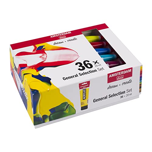 Amsterdam Standard Series acrylic paint general selection set | 36 x 20 ml (17820437) - Image 3