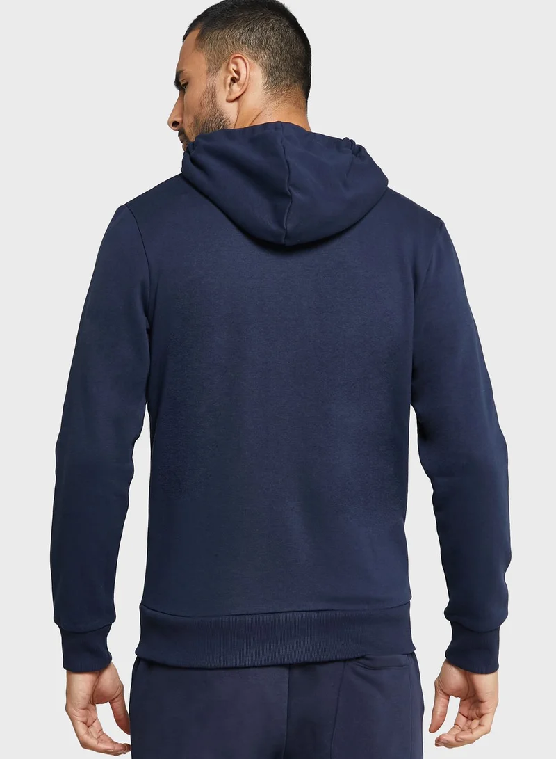 JACK & JONES Logo Print Hoodie