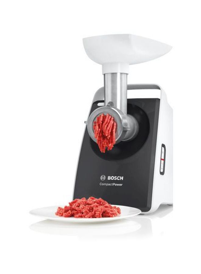 BOSCH CompactPower Meat Mincer 500 W MFW3612A Black/White - Image 2