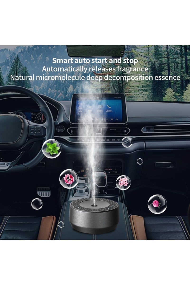 معطر هواء السيارة – 400mAh، 9 ساعات وقت العمل، تحكم باللمس، انتشار بارد، مستشعر ذكي - Image 2