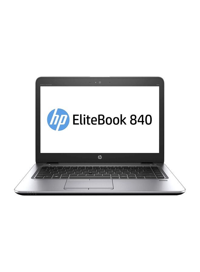 HP لابتوب إيليت بوك 840 G3 مزود بشاشة مقاس 14 بوصة ومعالج كور i5 وذاكرة رام سعة 8 جيجابايت ومحرك أقراص SSD سعة 256 جيجابايت وبطاقة رسومات إنتل 520 عالية الوضوح فضي - Image 1