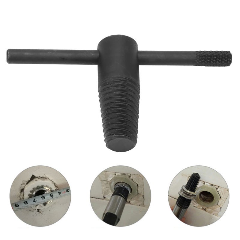 Screw Extractor 3/4 Inch Chrome Vanadium Steel Great Claw Force - Multiple Function Broken Pipe Extractor for Pipeline Maintenance, Damaged Screw Removal - Image 5