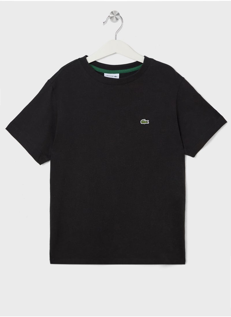 LACOSTE - Kids Essential T-Shirt - Image 1