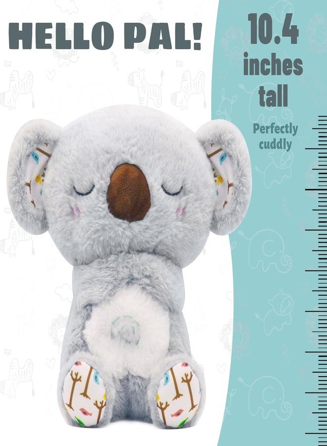 rytopt Breathing Stuffed Animal, Anxiety Relief Koala, Mush Plushies for Anxiety and Sleep, Four Gear Adjustment, Volume Control, Rhythmic Breathing Motion with Music Lights - Image 2