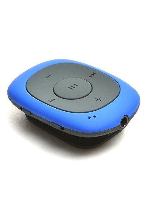 AGPtek AGPTEK G02 8GB Clip MP3 Player with FM Shuffle, Portable Music Player with Sweatproof Silicone Case for Sports, Blue  - Image 4