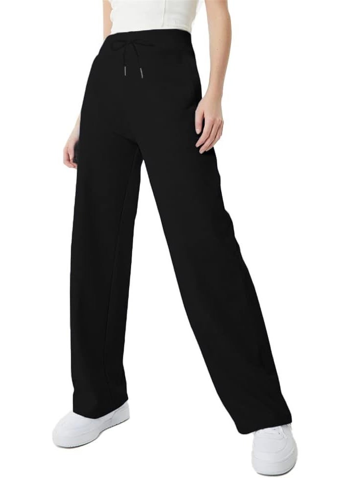 Nileton Sportswear - Sport Leggings Pants With Wide Leg - High Waist - Image 2