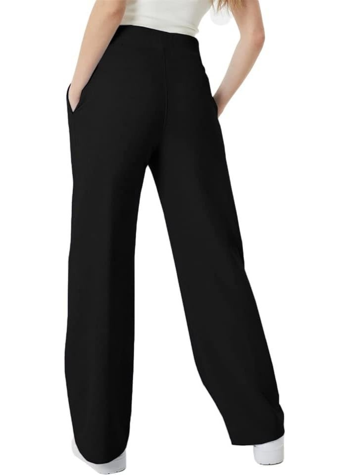 Nileton Sportswear - Sport Leggings Pants With Wide Leg - High Waist - Image 3