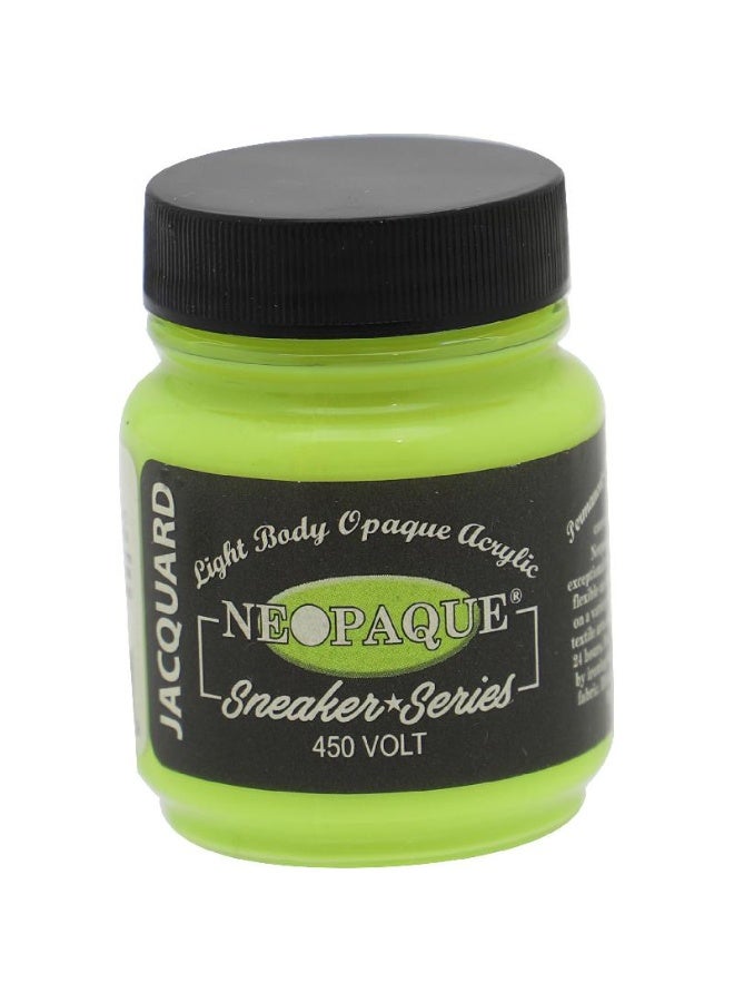 Jacquard Neopaque Light Body Opaque Acrylic Fabric Painting Volt 2.25 oz ( 63.93 ml ) - Image 1