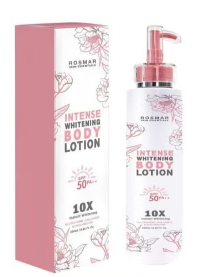 intense whitening body lotion 250ml