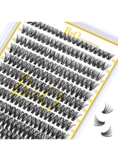 Lash Clusters 40D0.07D18 B&Q Lash Individual Lashes 280 Clusters False Eyelash 30D 40D 50D Lash Clusters Extensions Individual Lashes Cluster Diy Eyelash Extensions At Home (40D0.07D,18Mm)